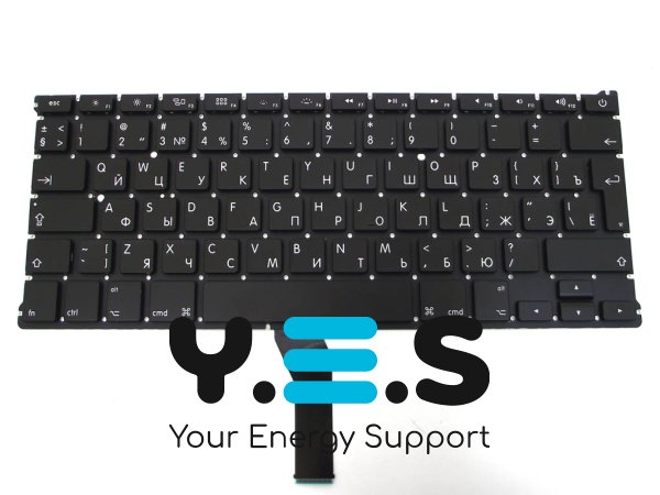 Клавіатура для Apple MacBook Air 13.3" (2011–2017) — A1369, A1466, MC503, MC504 (RU, Big Enter)