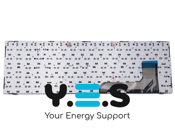 Клавіатура для ноутбука Lenovo IdeaPad 100-15IBY / 100-15IB / B50-10 — чорна, RU-розкладка