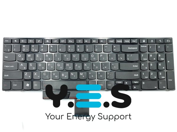 Клавіатура для ноутбука Lenovo ThinkPad Edge E520, E525 — RU розкладка, чорна