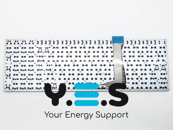 Клавіатура для ноутбука ASUS E502 / E502MA / E502S / E502SA / E502N / E502NA, чорна, RU-розкладка, без рамки