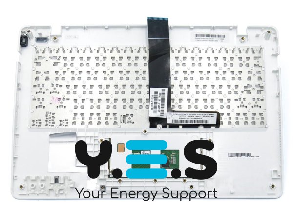 Клавіатура для ноутбуків ASUS F200 / R202 / X200 / X200MA, RU White, з кришкою — Original