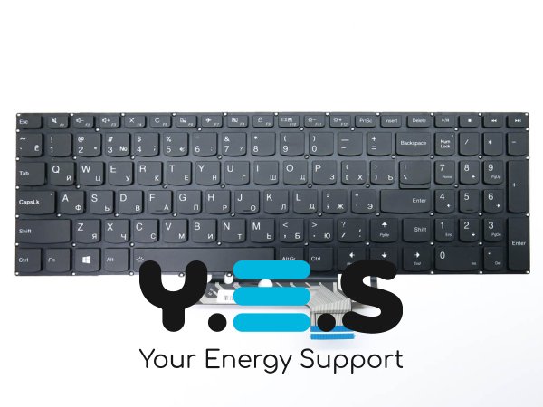 Клавіатура з підсвіткою для Lenovo IdeaPad 310S-15ISK / 510S-15ISK / 310S-15IKB, RU розкладка, чорна — Original