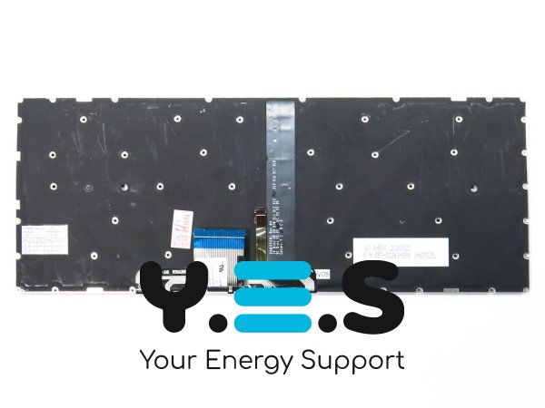 Клавіатура для ноутбука LENOVO IdeaPad 710S-13IKB, 710S-13ISK — RU, чорна, з підсвіткою (Original)