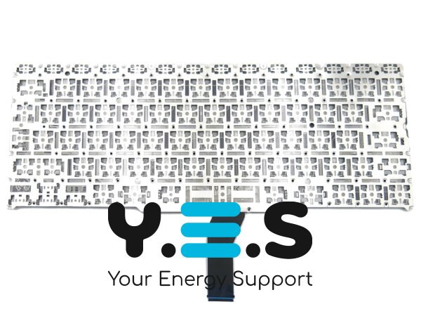 Клавіатура для Apple MacBook Air 11.6" (2011–2014) — сумісна з A1370, A1465 (MC505, MC506), розкладка RU, клавіша Enter велика