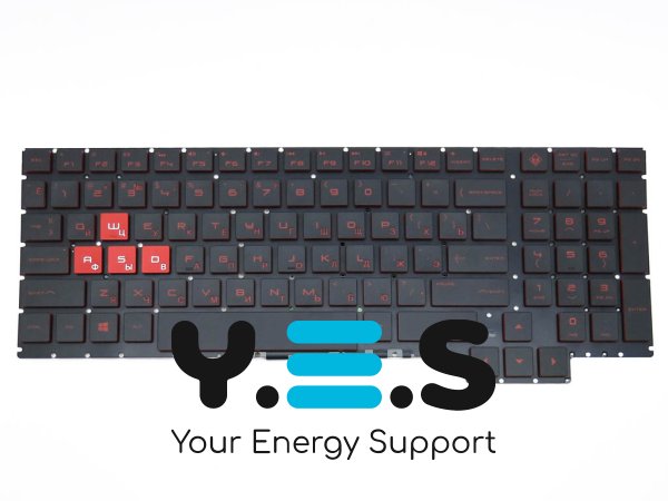 Клавіатура з підсвіткою для HP OMEN 15-CE, 15-CE000, 15-ce008ca, 15-ce010ca, 15-ce020ca — чорна RU, без рамки (рамки) Original