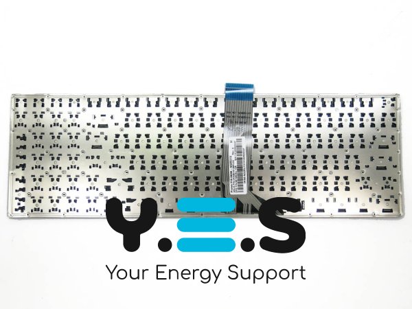 Клавіатура для ноутбуків ASUS X553M, X553MA, X502C, K555LA, K555LP, K555LB, K555LD, K555SJ, X555L, F553M, X554L — RU розкладка, чорна, без рамки (Original)