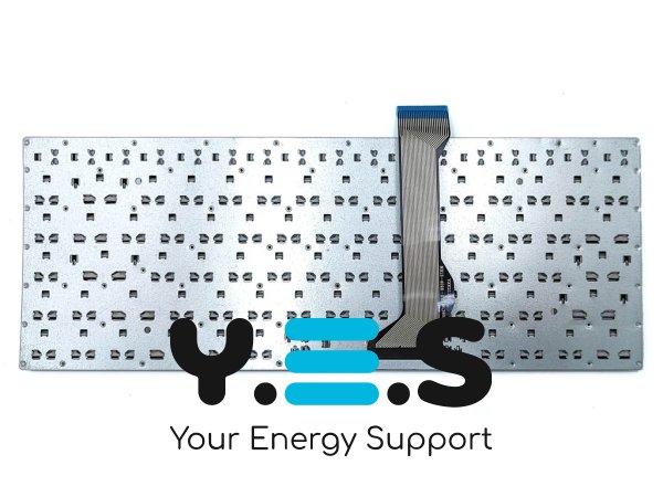 Клавіатура для ноутбуків ASUS VivoBook E402, E402M, E402MA, E402SA, E402S, E402N, E402NA, L402S, L402SA, R417, R417S, R417SA — чорна, розкладка RU, без рамки