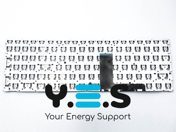 OEM клавіатура для ноутбуків LENOVO IdeaPad 310-15ABR / 310-15IAP / 310-15ISK / 310-15IKB / 510-15IKB / 510-15ISK та V110-15AST / V110-15IAP / V110-15ISK / V110-15IKB — чорна, RU розкладка, без рамки