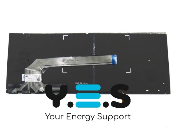 Клавіатура з підсвіткою для ASUS UX370, UX370U, UX370UA, UX370UAF, UX370UAR, Q325U, Q325UA — RU, сіра