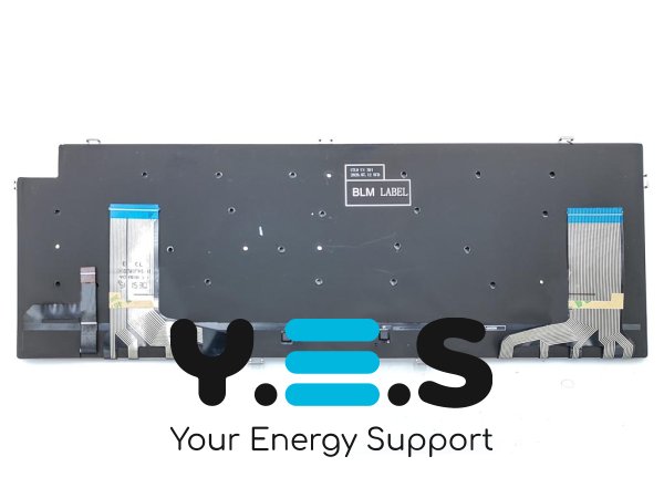 Клавіатура з RGB підсвіткою для ноутбука Xiaomi Mi Gaming 15.6" — AETMAU00110 / MIM17L9 / 171502-AA / XMG1902 / TM1801 (RU, Black)