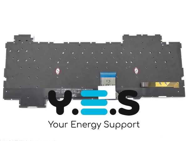 Клавіатура для ноутбуків ASUS GL504, GL504GM, GL504GS, GL504GV, GL504GW, GL504V (V170162FS1) — чорна, RU розкладка, RGB підсвітка Original