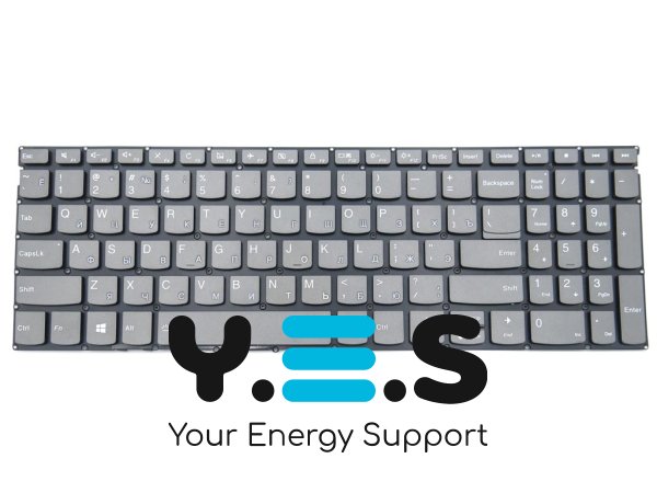 Клавіатура з підсвіткою для Lenovo IdeaPad S340-15 / S340-15IWL / S340-15API / S340-15IML, RU (Gay) розкладка