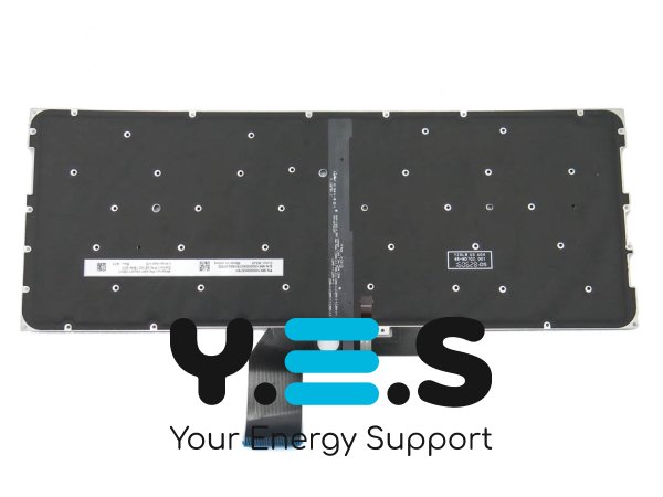 Клавіатура з підсвіткою для ноутбука Xiaomi Mi Air 13.3" (TM1704, TM1703, TM1613R, TM1604), Silver, RU, 9Z.ND7BW.001 / MK1000000576