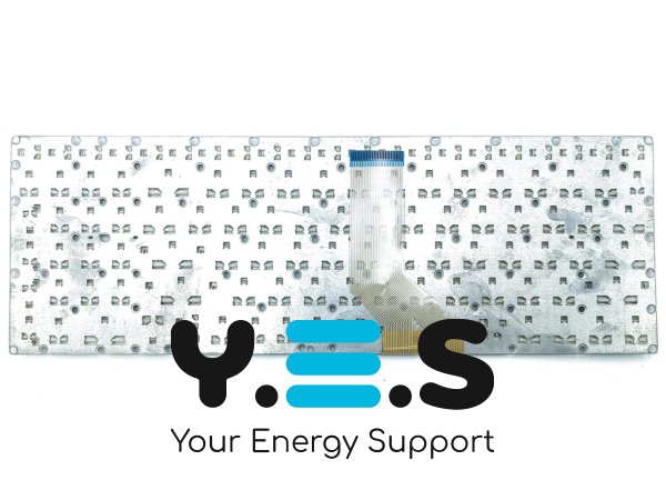 Клавіатура для ноутбуків ACER Aspire E5-522 / E5-573 / E5-573T / E5-573G / E5-532G / E5-722 / E5-772, V3-574G, A315 / A515 / A715, ES1-523 — біла, RU-розкладка, без рамки