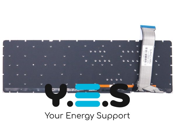 Клавіатура з підсвіткою для ASUS ROG GL752, GL752V, GL752VL, GL752VW, GL752VWM, GL552, GL552V, GL552V, GL552J — RU Black, без рамки