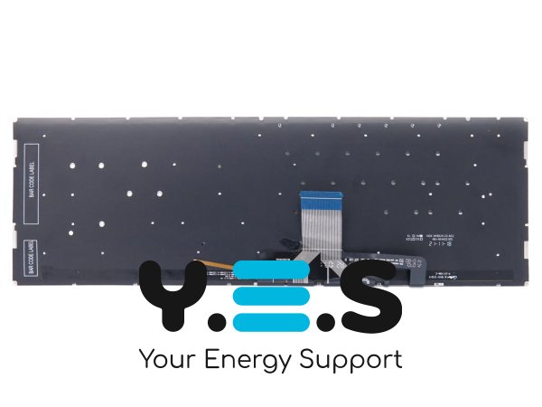 Клавіатура з підсвіткою для ASUS X521, X521EA, X521EQ, X521FA, X521FL, X521JQ, X521UA, S533, S533E, S533F (RU, Silver) Original