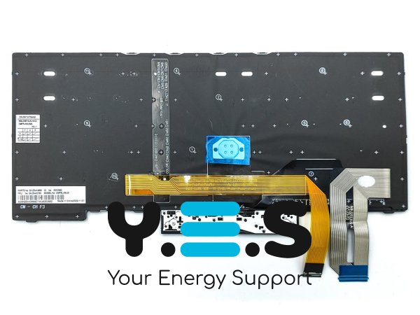 Клавіатура з підсвіткою для Lenovo ThinkPad E480/E480s/L380/T480s/T14 Gen 1/P14s Gen 1/P14s Gen 2, розкладка RU, чорна, Original