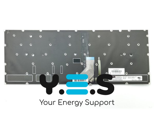 Клавіатура з підсвіткою для Lenovo Yoga 920-13IKB, Yoga 6 pro, Flex Pro-13IKB — RU, сіра