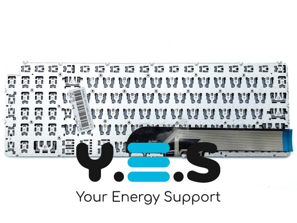 Клавіатура для ноутбука DELL Inspiron 7591/5590/5591/5594/5598/7590/5593/5584/7790, P90F, P83F, 7500/7501/5501/5502 — сіра, RU-розкладка