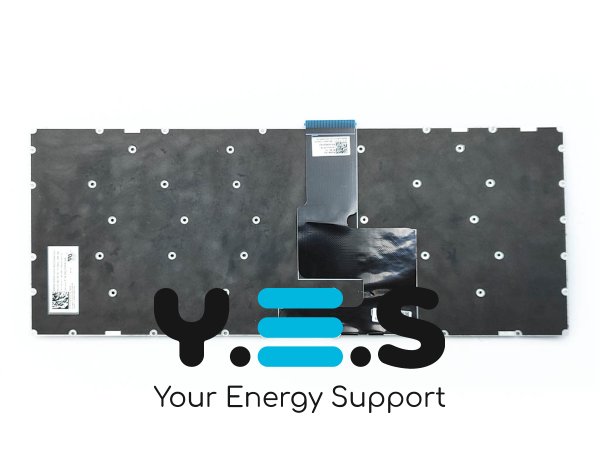 Клавіатура для ноутбуків Lenovo (RU, сіра) — сумісна з Ideapad 330S-14ARR, 330S-14AST, 330S-14IKB, 330S-14ISK, V330-14IKB, Yoga 520-14IKB, 720-15ISK, 720-15IKB