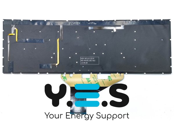 Клавіатура з підсвіткою для ноутбуків HP Omen 15-DC, 15-DH, 15T-DC — чорна, RU-розкладка