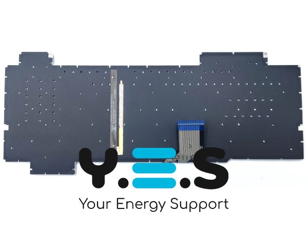 Клавіатура з підсвіткою для ASUS FX505, FX505G, FX505D, FX505GD, FX505GE, FX505GM, FX505DY, FX505DV, FX505DT, FX505DU — чорна (RU), без рамки, Original