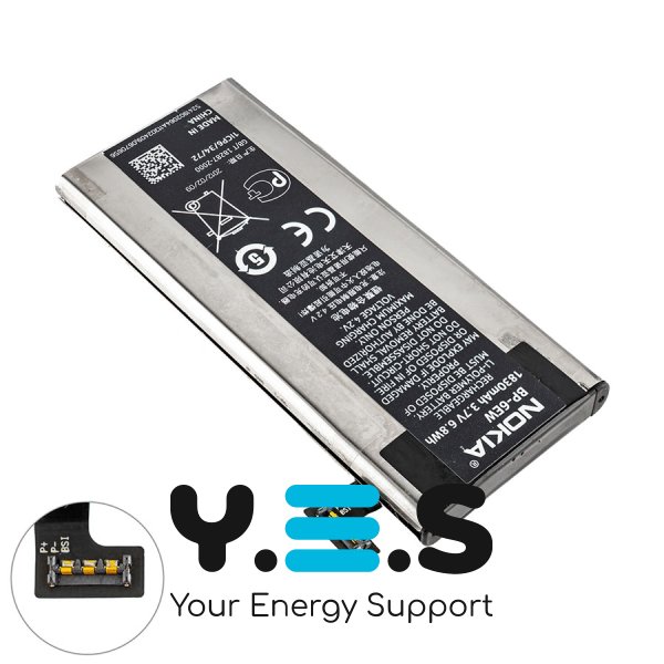 Акумуляторна батарея BP-6EW для смартфона Nokia Lumia 900 RM-823, ємність 1830 mAh