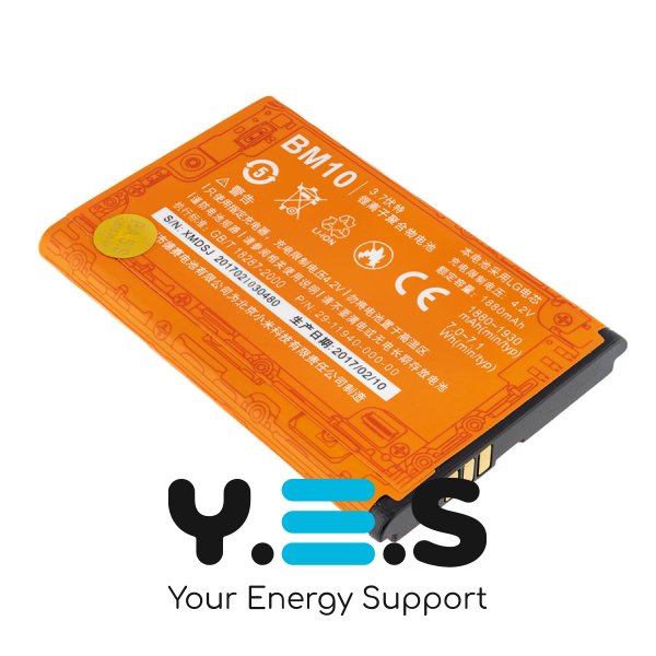 Акумулятор BM10 для смартфона Xiaomi Mi 1 — 3.7V, 1930mAh (7.1Wh)