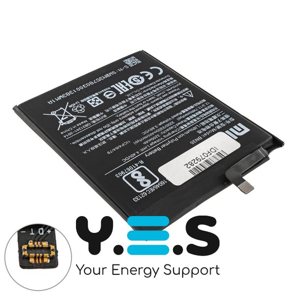 Акумулятор BN35 для Xiaomi Redmi 5 — батарея 3300mAh (12.3Wh), 3.85V