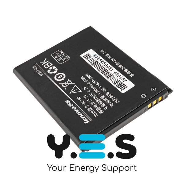 Акумулятор Lenovo BL190 для смартфона Lenovo A366T — 3.7V, 1300mAh (4.81Wh) Original