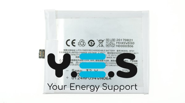 Акумулятор BT41 для смартфона Meizu MX4 Pro (5.5") — 3.8V, 3350 mAh