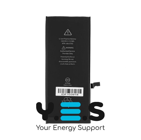 Акумулятор для Apple iPhone 6 Plus — 3.82V, 2915mAh (11.1Wh), партномер 616-0765, виробництво China, Original