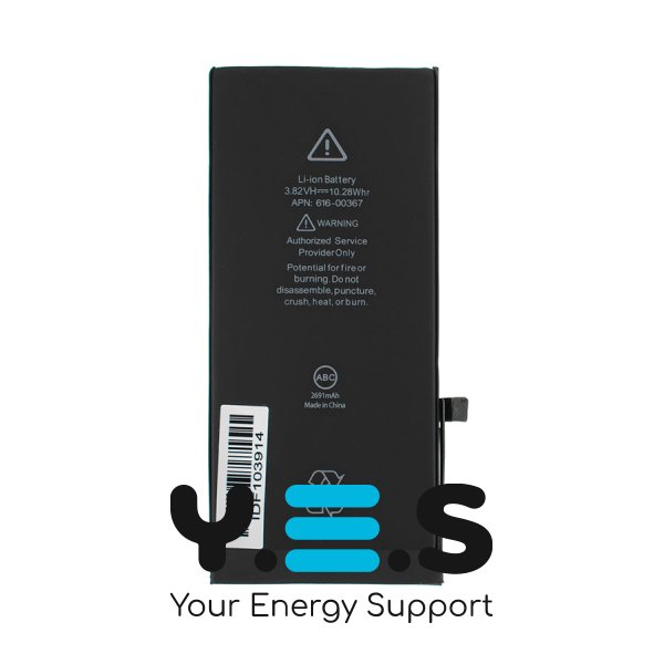 Акумулятор для смартфона Apple iPhone 8 Plus, 3.82V / 2691mAh, партномер 616-00367, виробництво China, Original