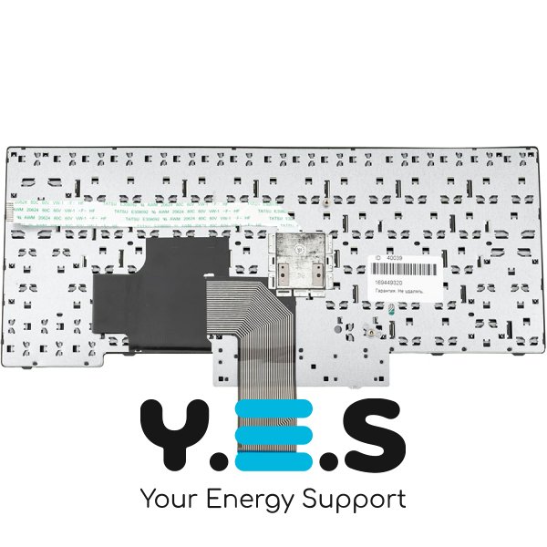 Клавіатура для ноутбука Lenovo ThinkPad Edge (E330, E335, E430, E435, E445), RUS-розкладка, чорна