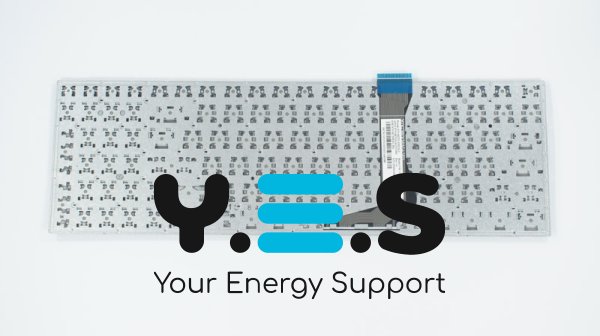 Клавіатура для ноутбука ASUS E502MA, E502SA series — чорна, розкладка RU, без рамки