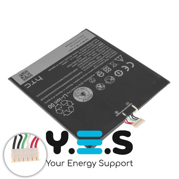 Акумулятор для смартфона HTC Desire 816 (BOP9C100) — 3.8V, 2600mAh (9.88Wh)