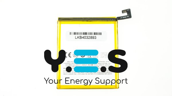 Акумулятор BT68 для смартфона Meizu M3 — 2870 mAh, 3.85V (Li-ion)