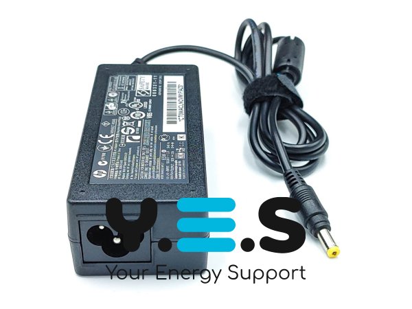 Адаптер живлення для ноутбуків HP — 18.5V 3.5A 65W, штекер 4.8×1.7, без мережевого кабелю