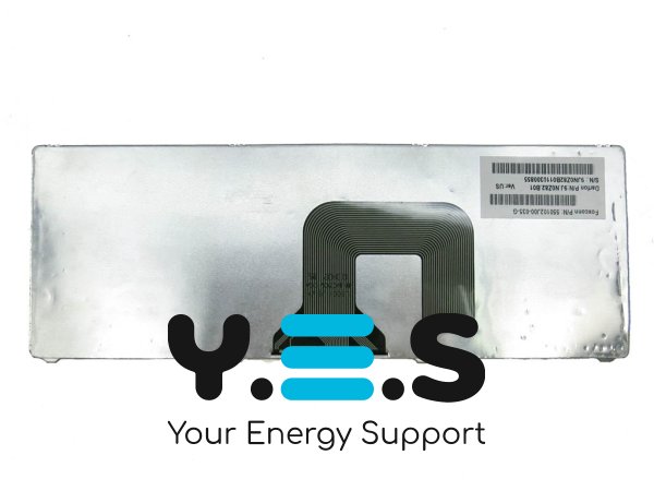 Клавіатура для ноутбука ASUS N20, чорна, розкладка RU (Black) Original