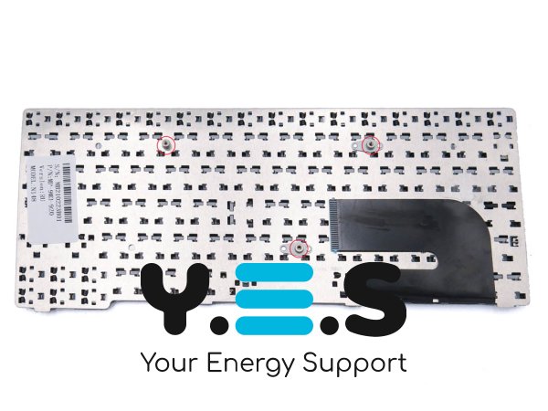 Клавіатура для ноутбуків Samsung N148/N150/N100/N128/N145/N143/NB30/NB20/N138 — чорна, розкладка RU