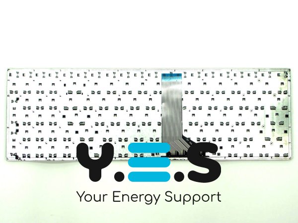 Клавіатура для ноутбуків ASUS X551, X551C, X551CA, X551M, X551MA, X551MAV, F551C, F551CA, R512M, F551M, K553M — чорна RU, без рамки, короткий шлейф (OEM)