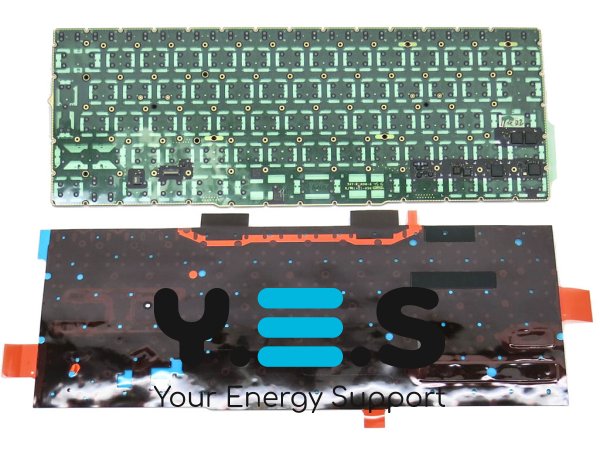 Клавіатура з підсвіткою для Apple MacBook Pro Retina A1708 (2016, 2017), RU-розкладка, великий Enter