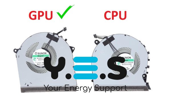 Вентилятор CPU для ноутбука HP OMEN 17-CB/17T-CB, товщина 15 мм