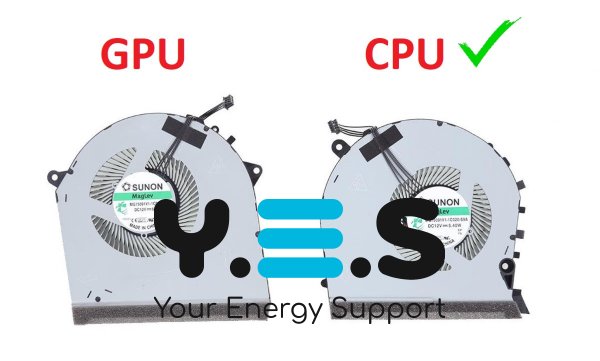 Кулер FAN CPU 11мм для ноутбука HP Omen 17-CB, 17T-CB Original