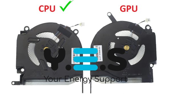 Кулер CPU 5V для ноутбука HP OMEN 16-k/16-n (TPN-Q280/Q281)