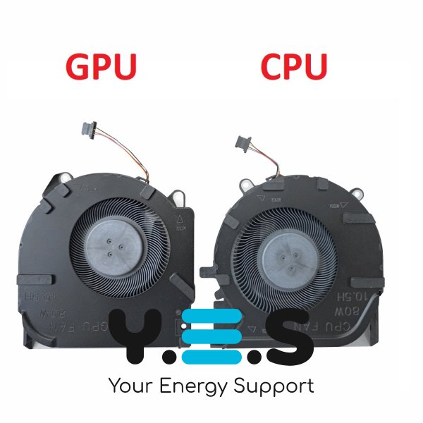Вентилятор CPU 80W для HP Victus 16-D/16T-D/16-E серії ноутбуків
