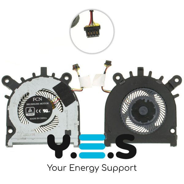Кулер (лівий+правий) для Acer Swift 3 SF314-51 DFS350705PQ0T FJD1/FJ3J Original