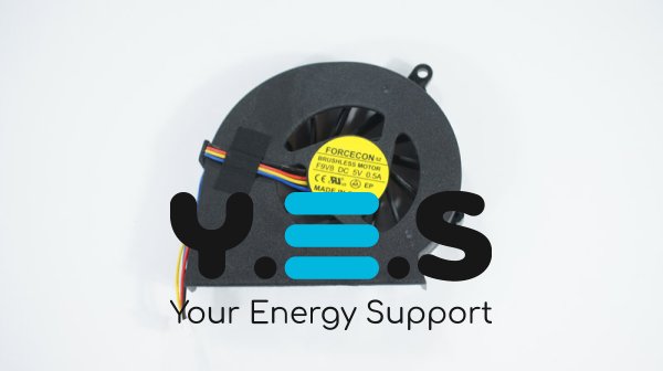 Кулер (вентилятор) для HP Compaq 650/655/CQ58/G58, DC 5V 0.45A, 4pin KSB05105HC-AG53 Original