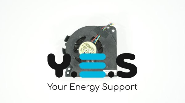 Кулер вентилятор для ноутбука Dell Vostro 1220, 5V 0.4A, 4pin, DFS451305MCOT Original