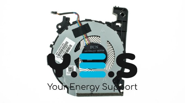 Вентилятор (кулер) CPU 4pin для HP Pavilion Gaming 15-cx000, L20335-001 Original